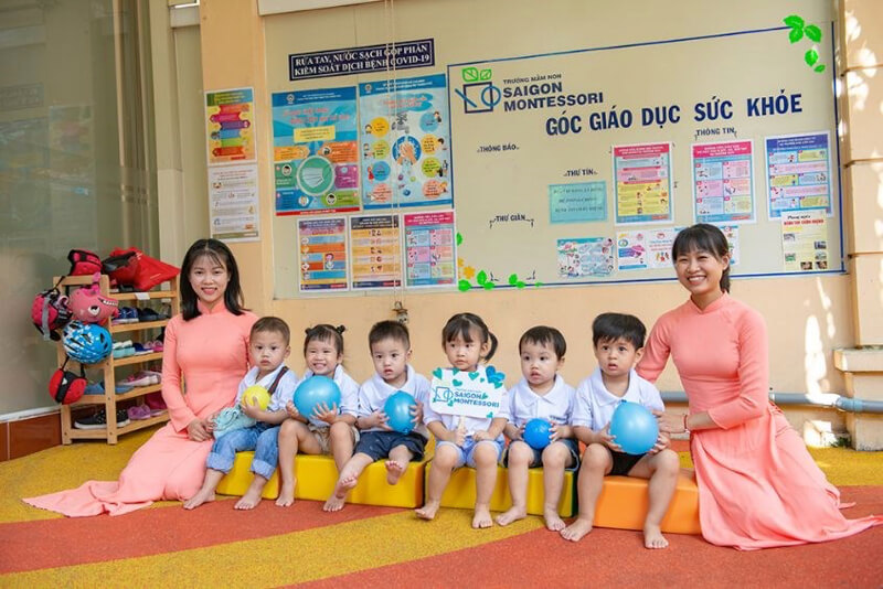 Trường Mầm Non Saigon Montessori mang lại cho trẻ em một môi trường giáo dục phù hợp với phương pháp Montessori