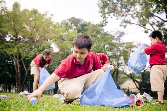 Mô hình trường học xanh giúp học sinh nâng cao ý thức bảo vệ môi trường